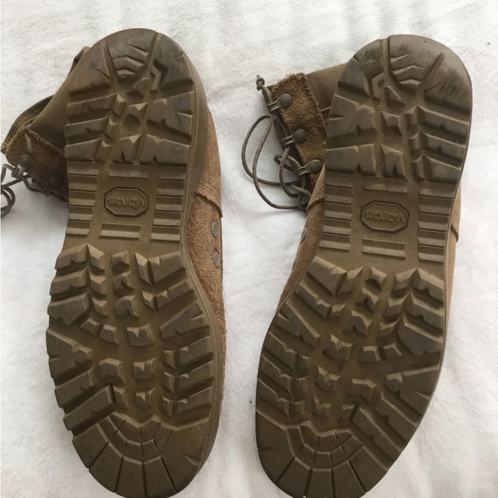 Marine Corps McRae coyote brown combat boots size 9 1/2 wide - Picture 6 of 11
